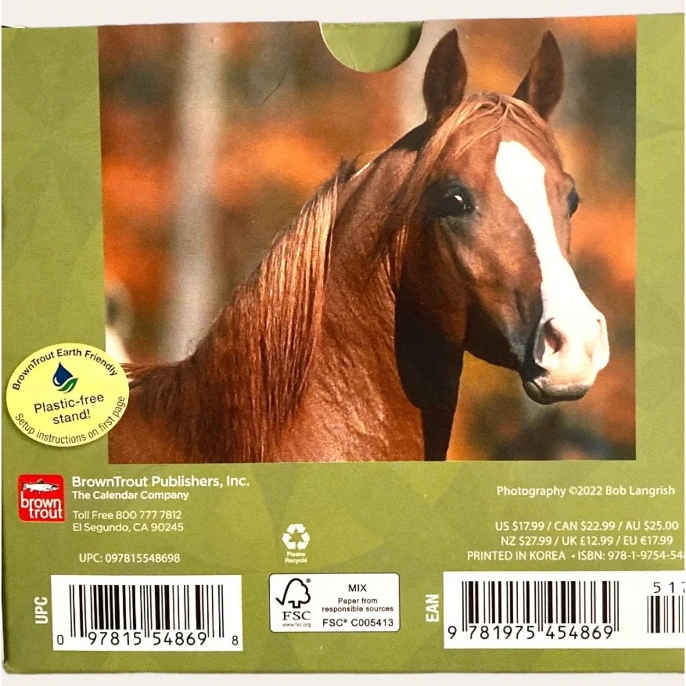 Calendar Horse Lovers. Gorgeous photos of the wonderful world of horses!